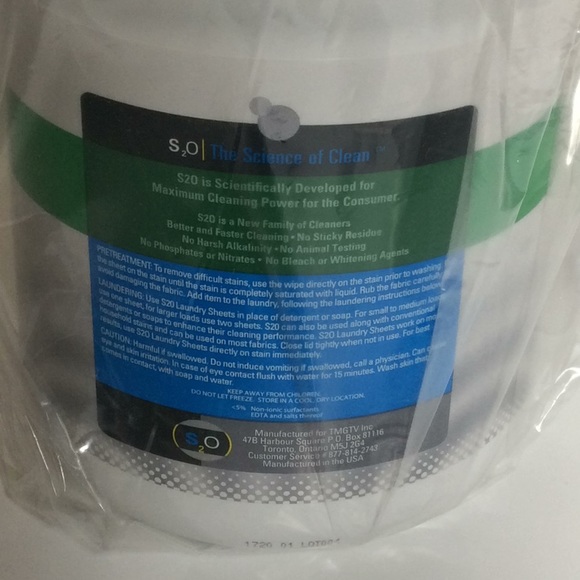 Other 10 S2o Premoistened Laundry Sheets Poshmark